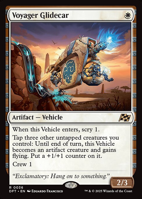 Voyager Glidecar - Aetherdrift #36