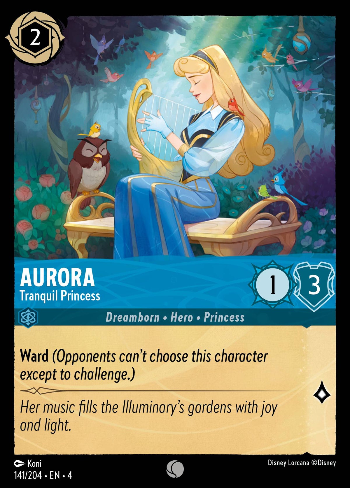 Aurora - Tranquil Princess | Ursula's Return | 141/204 | Normal