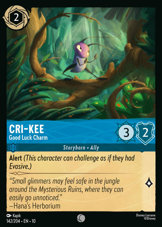 Cri-Kee - Good Luck Charm | Whispers in the Well | 142/204 | Normal