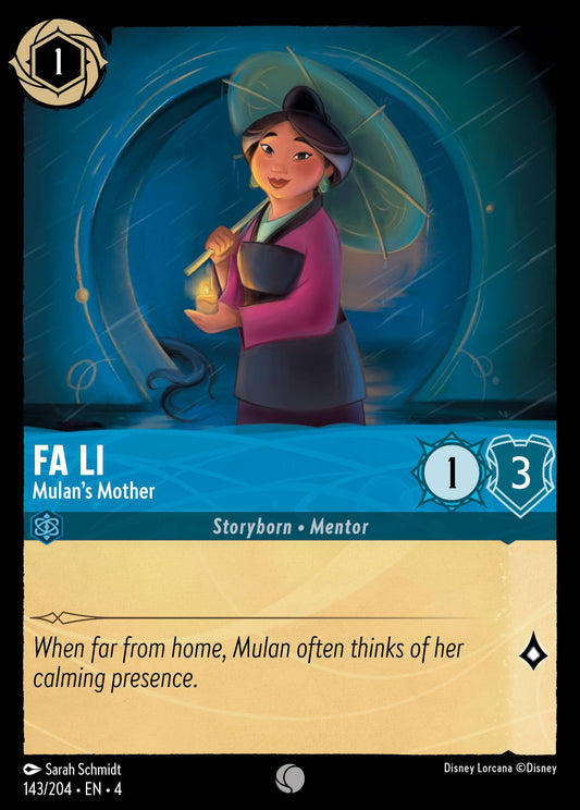 Fa Li - Mulan's Mother | Ursula's Return | 143/204 | Normal