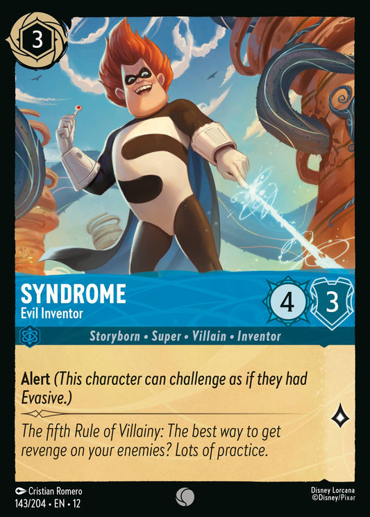 Syndrome - Evil Inventor | Wilds Unknown | 143/204 | Normal