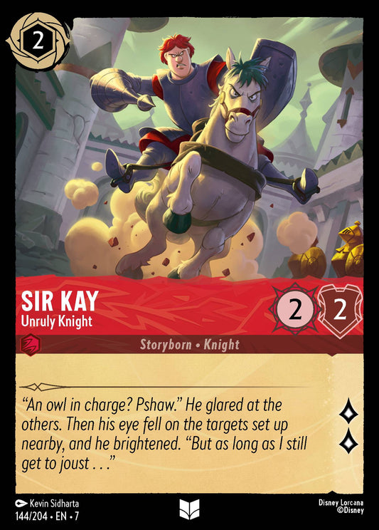 Sir Kay - Unruly Knight | Archazia's Island | 144/204 | Normal