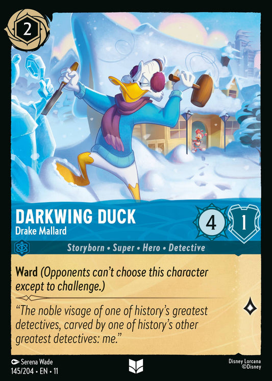 Darkwing Duck - Drake Mallard | Winterspell | 145/204 | Normal