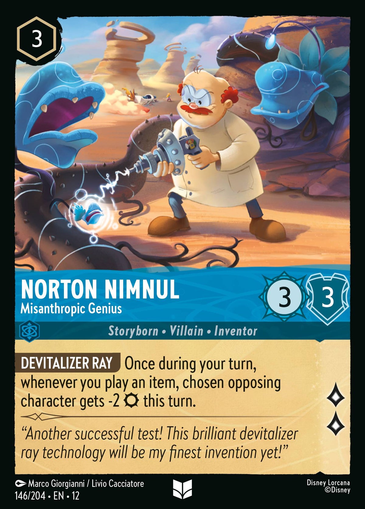 Norton Nimnul - Misanthropic Genius | Wilds Unknown | 146/204 | Normal