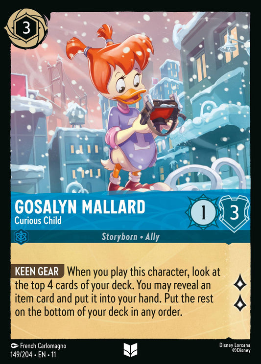 Gosalyn Mallard - Curious Child | Winterspell | 149/204 | Normal