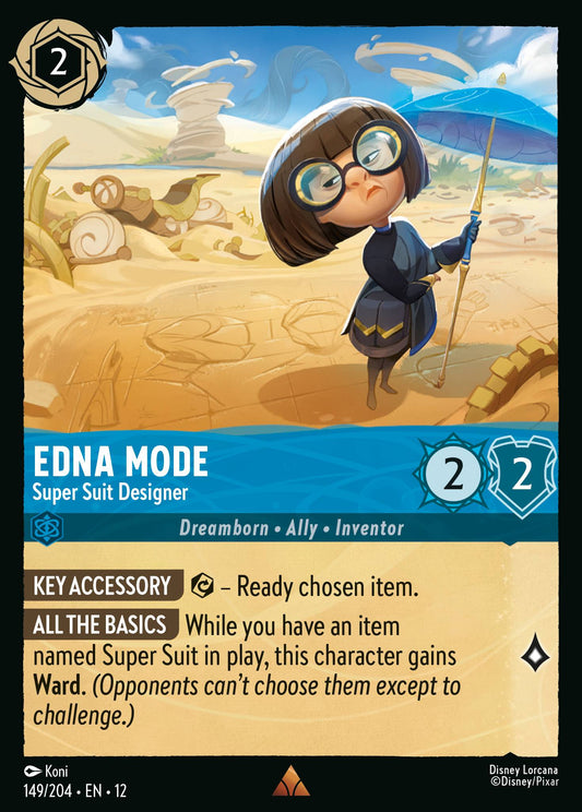 Edna Mode - Super Suit Designer | Wilds Unknown | 149/204 | Cold Foil