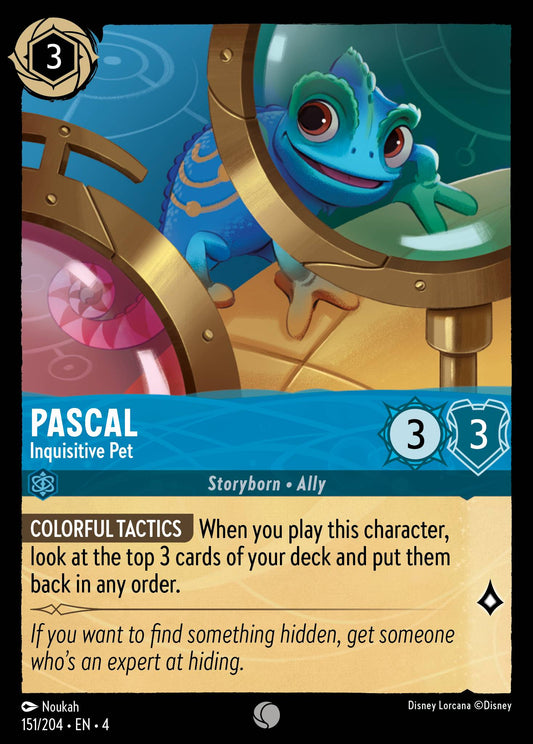Pascal - Inquisitive Pet | Ursula's Return | 151/204 | Normal