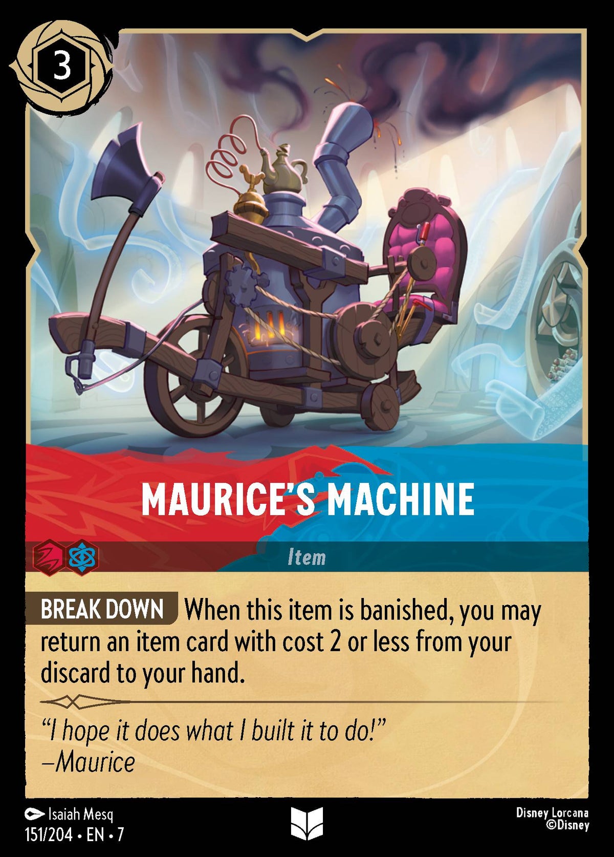 Maurice's Machine | Archazia's Island | 151/204 | Normal