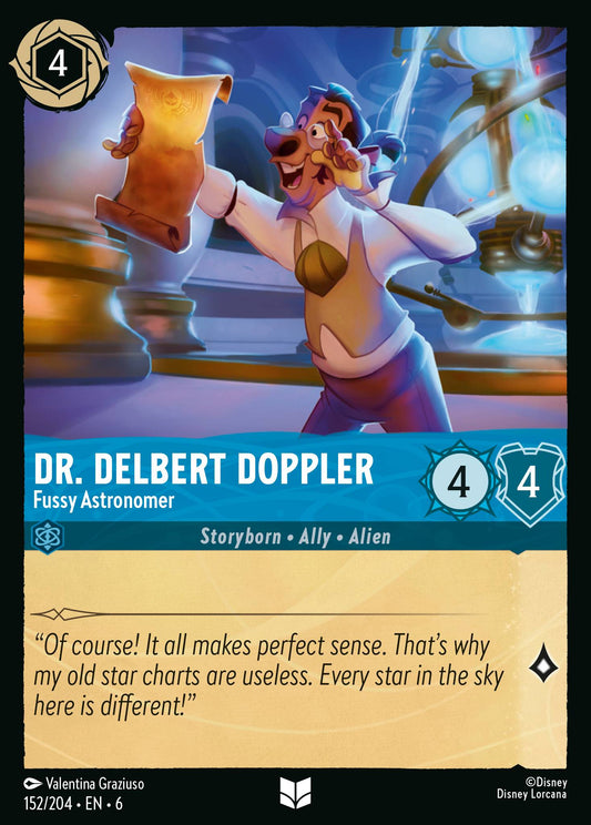 Dr. Delbert Doppler - Fussy Astronomer | Azurite Sea | 152/204 | Normal