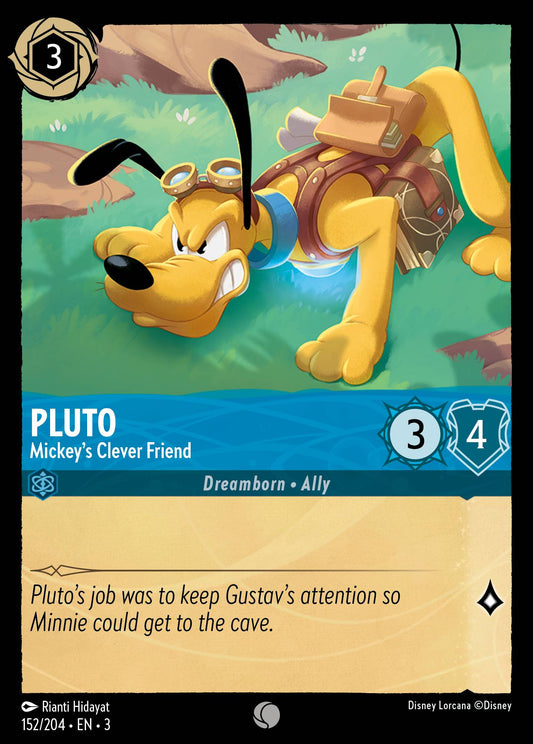 Pluto - Mickey's Clever Friend | Into the Inklands | 152/204 | Normal