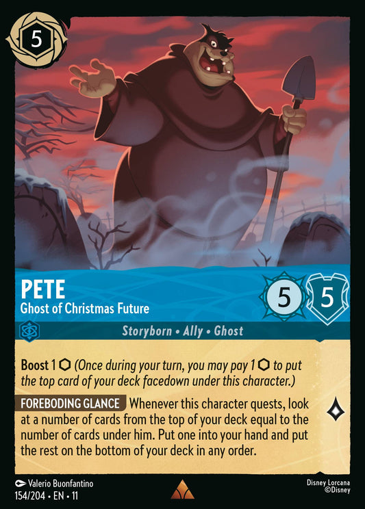 Pete - Ghost of Christmas Future | Winterspell | 154/204 | Cold Foil