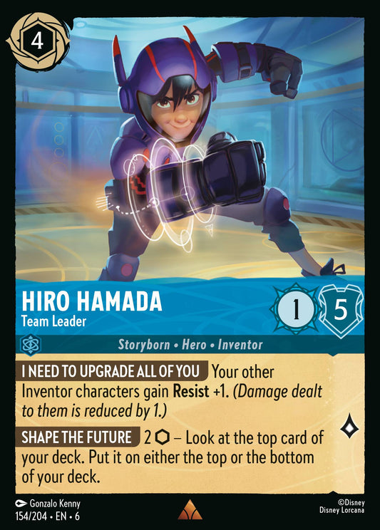 Hiro Hamada - Team Leader | Azurite Sea | 154/204 | Normal