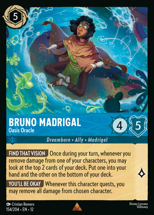 Bruno Madrigal - Oasis Oracle | Wilds Unknown | 154/204 | Normal