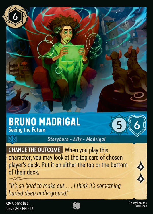 Bruno Madrigal - Seeing the Future | Wilds Unknown | 156/204 | Normal
