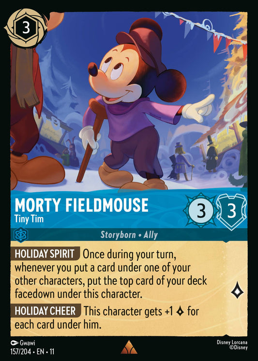 Morty Fieldmouse - Tiny Tim | Winterspell | 157/204 | Normal