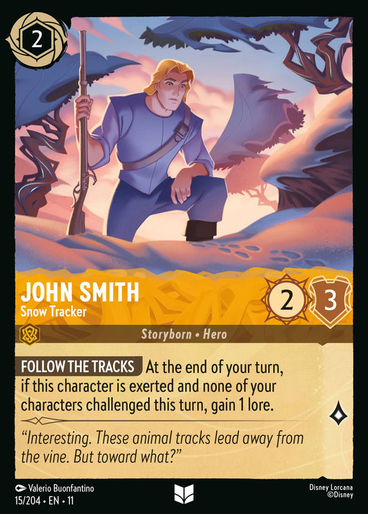 John Smith - Snow Tracker | Winterspell | 15/204 | Normal
