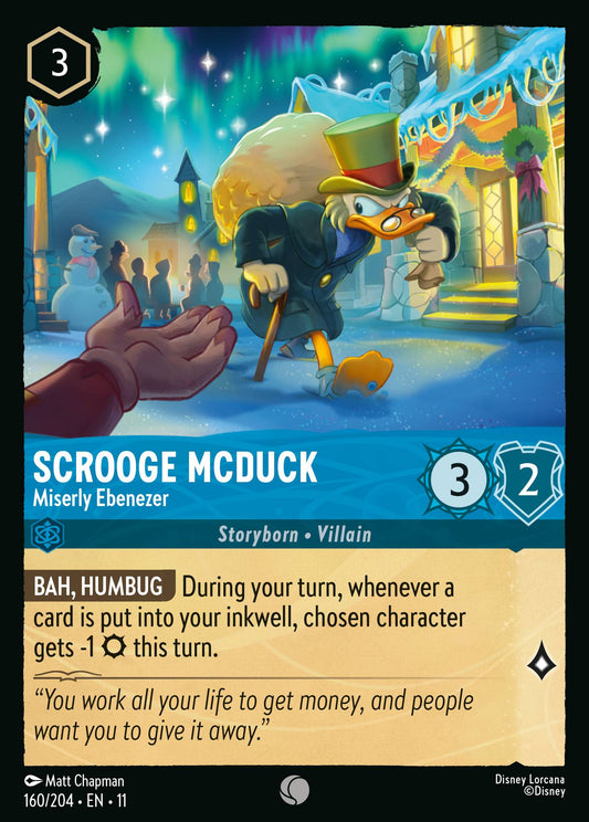 Scrooge McDuck - Miserly Ebenezer | Winterspell | 160/204 | Normal