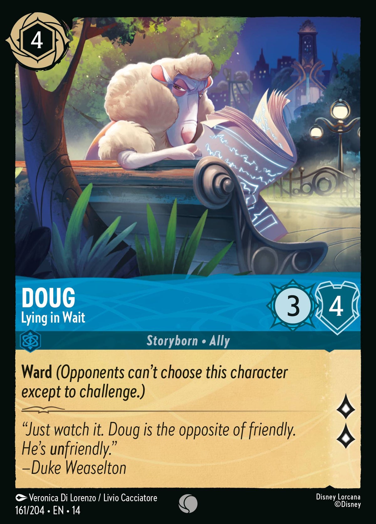 Doug - Lying in Wait | Hyperia City | 161/204 | Normal