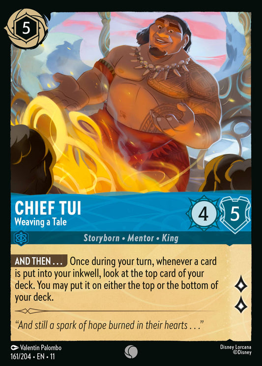 Chief Tui - Weaving a Tale | Winterspell | 161/204 | Normal