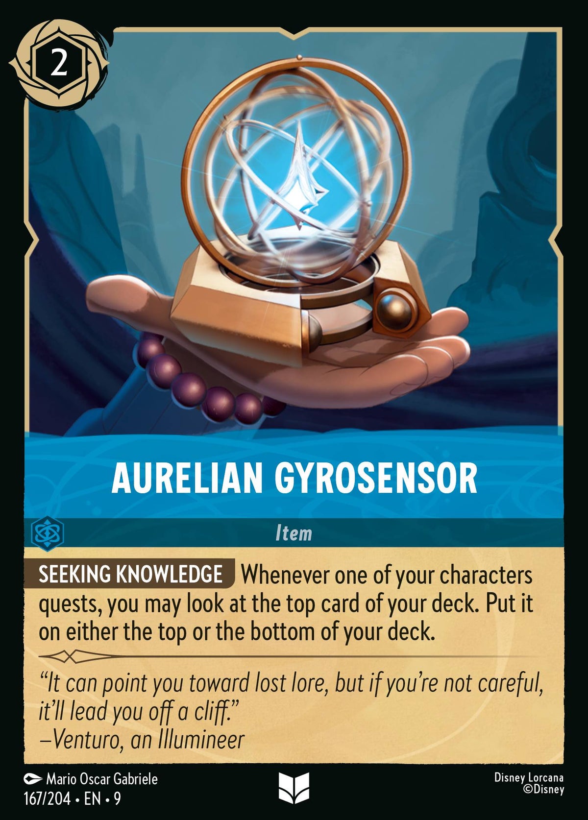 Aurelian Gyrosensor | Fabled | 167/204 | Normal