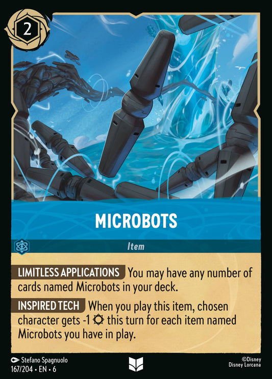 Microbots | Azurite Sea | 167/204 | Normal