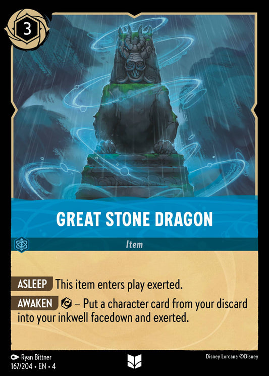 Great Stone Dragon | Ursula's Return | 167/204 | Normal