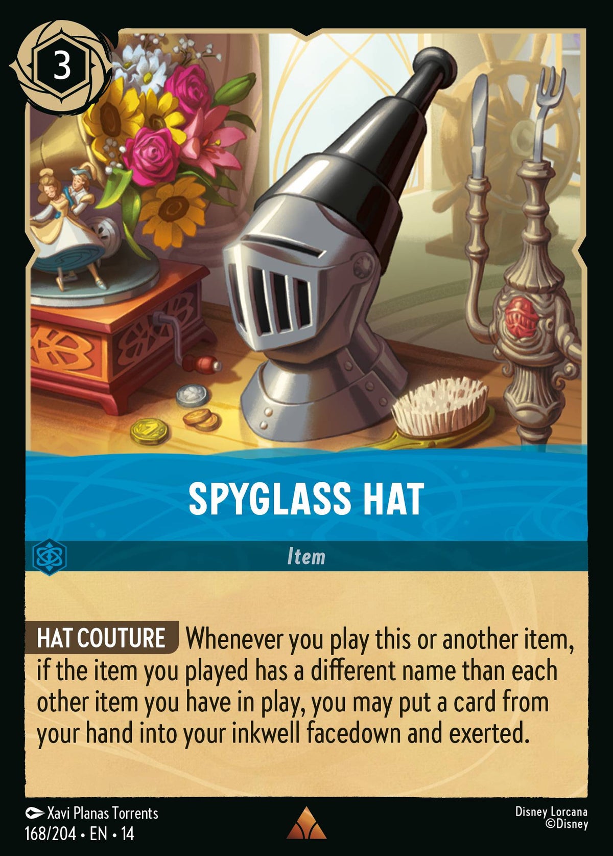 Spyglass Hat | Hyperia City | 168/204 | Normal