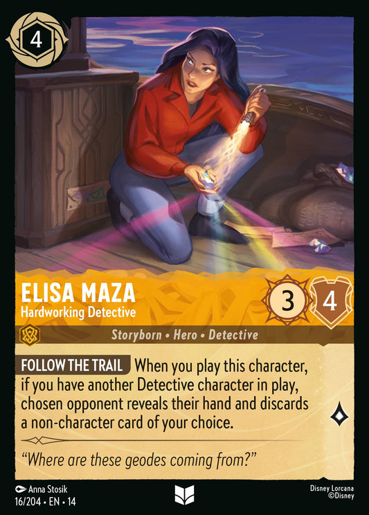 Elisa Maza - Hardworking Detective | Hyperia City | 16/204 | Normal
