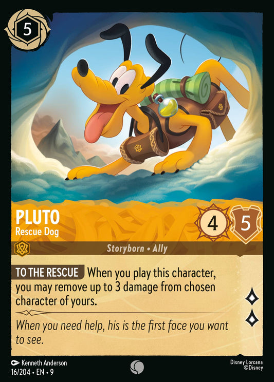 Pluto - Rescue Dog | Fabled | 16/204 | Normal