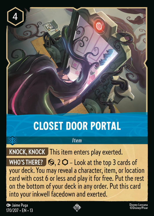 Closet Door Portal | Attack of the Vine! | 170/207 | Normal