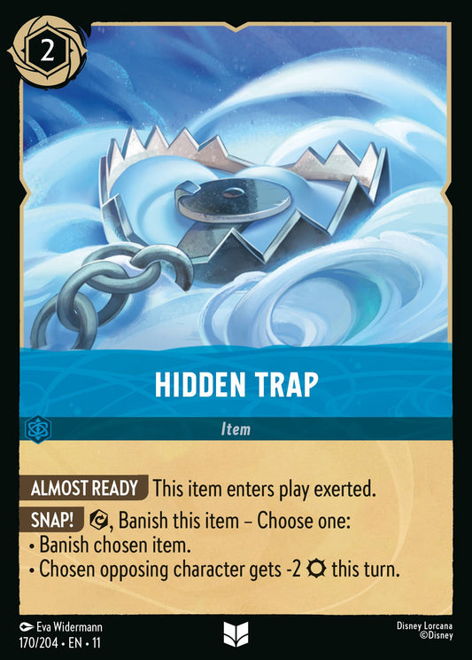 Hidden Trap | Winterspell | 170/204 | Normal