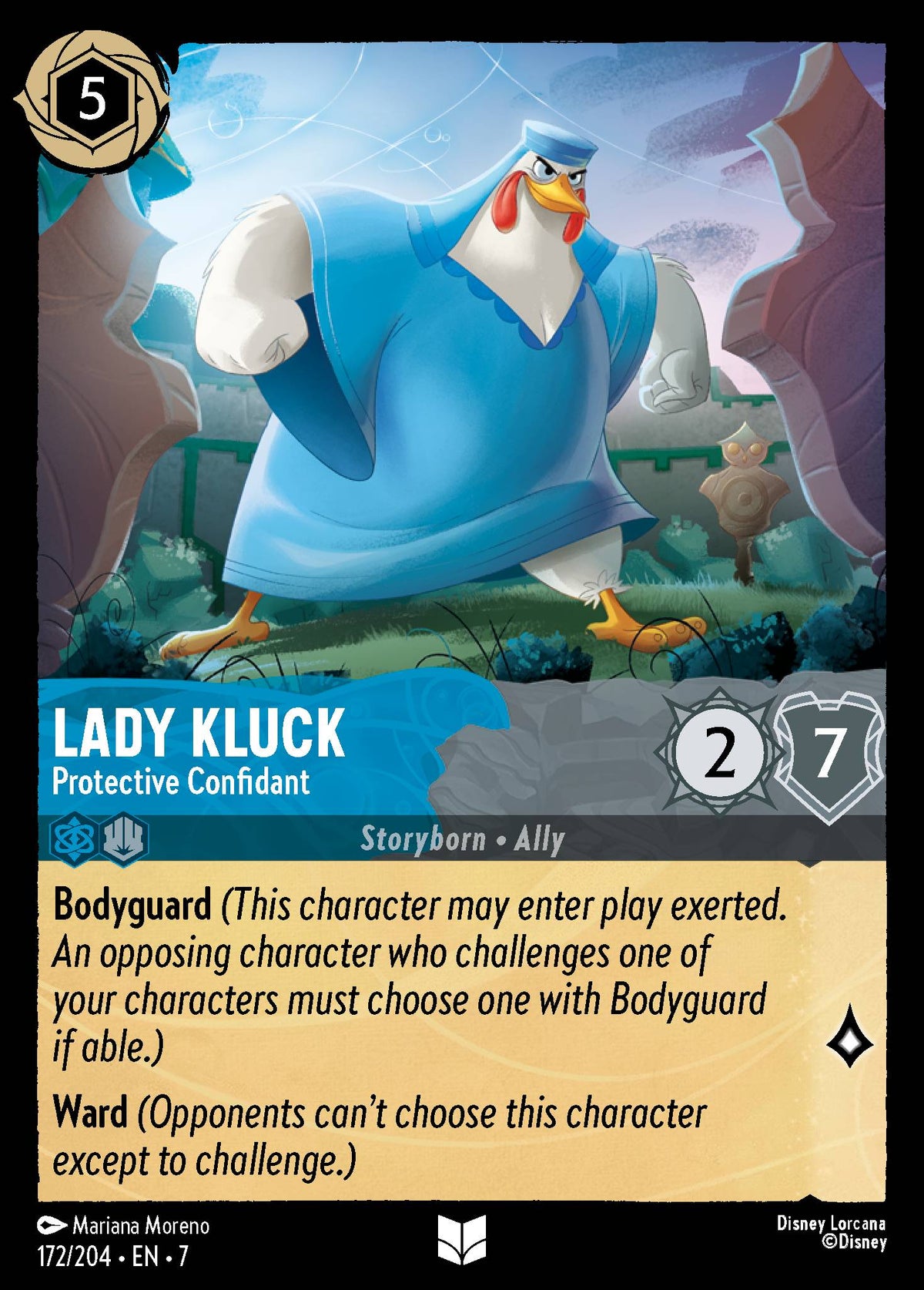 Lady Kluck - Protective Confidant | Archazia's Island | 172/204 | Normal