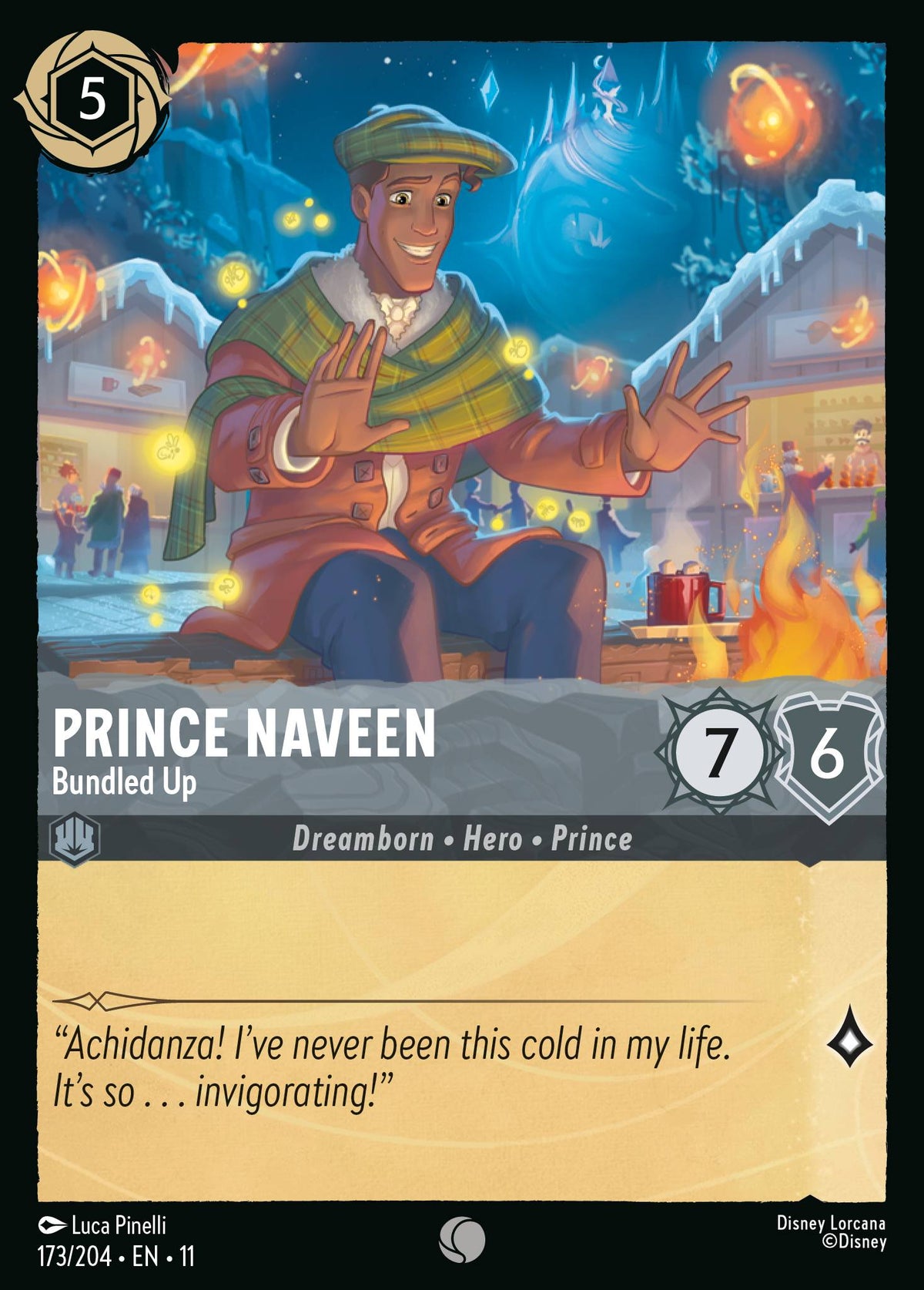 Prince Naveen - Bundled Up | Winterspell | 173/204 | Normal