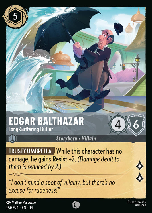 Edgar Balthazar - Long-Suffering Butler | Hyperia City | 173/204 | Normal