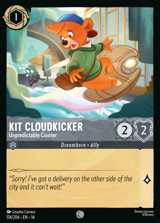 Kit Cloudkicker - Unpredictable Courier | Hyperia City | 174/204 | Normal
