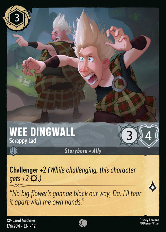 Wee Dingwall - Scrappy Lad | Wilds Unknown | 176/204 | Cold Foil