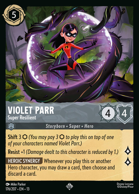 Violet Parr - Super Resilient | Attack of the Vine! | 176/207 | Normal