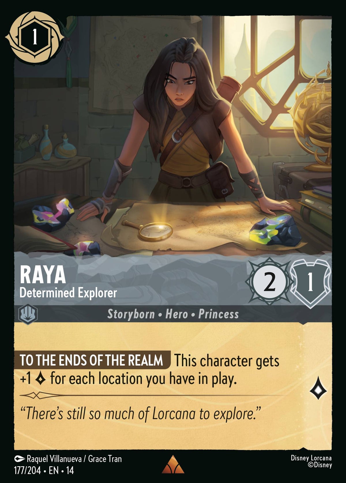 Raya - Determined Explorer | Hyperia City | 177/204 | Normal