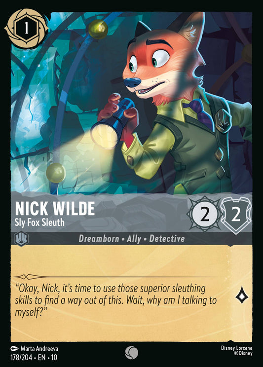 Nick Wilde - Sly Fox Sleuth | Whispers in the Well | 178/204 | Normal
