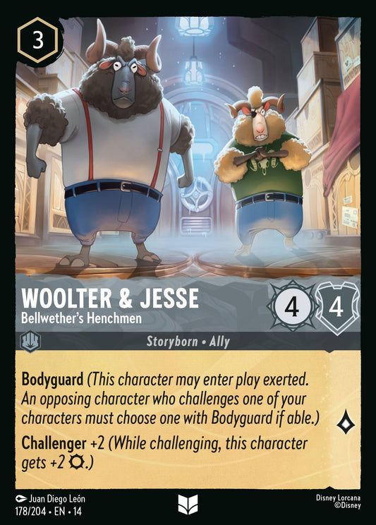 Woolter & Jesse - Bellwether's Henchmen | Hyperia City | 178/204 | Normal