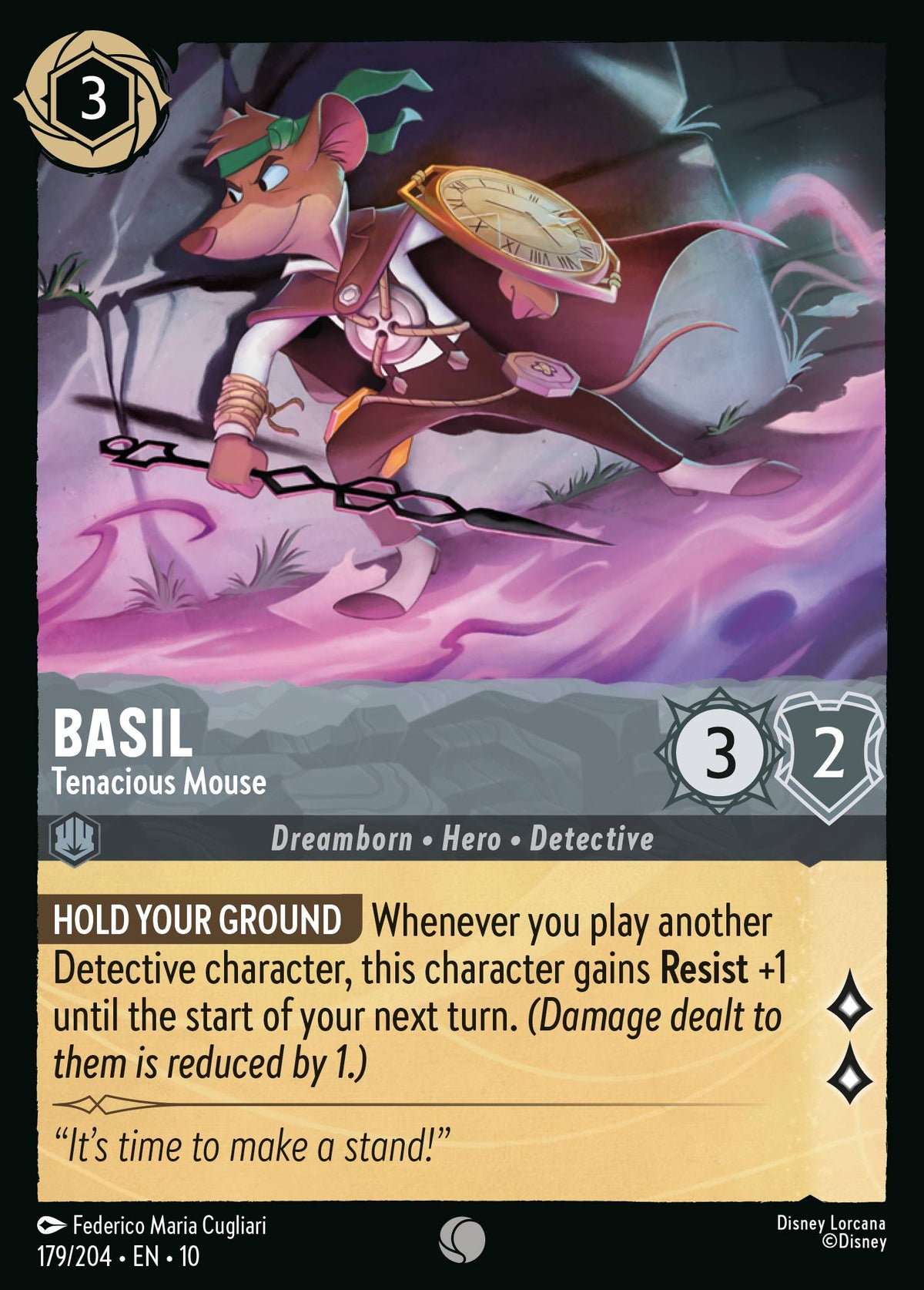 Basil - Tenacious Mouse | Whispers in the Well | 179/204 | Normal