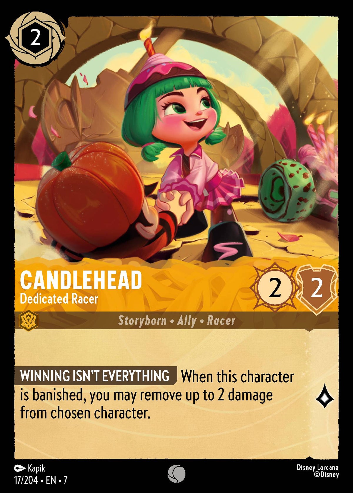 Candlehead - Dedicated Racer | Archazia's Island | 17/204 | Normal