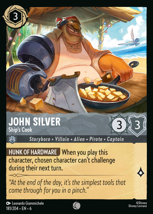 John Silver - Ship's Cook | Azurite Sea | 181/204 | Normal