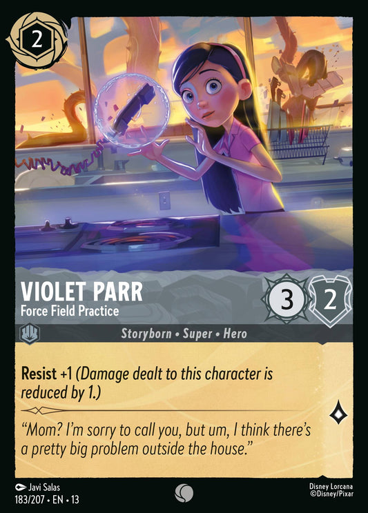 Violet Parr - Force Field Practice | Attack of the Vine! | 183/207 | Normal