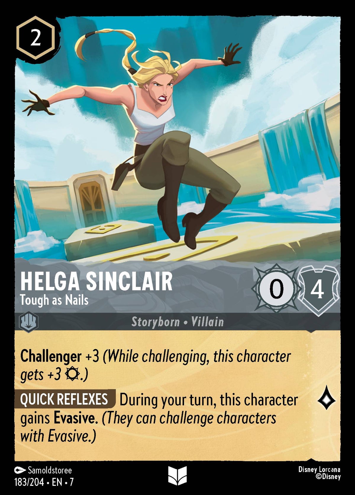 Helga Sinclair - Tough as Nails | Archazia's Island | 183/204 | Normal