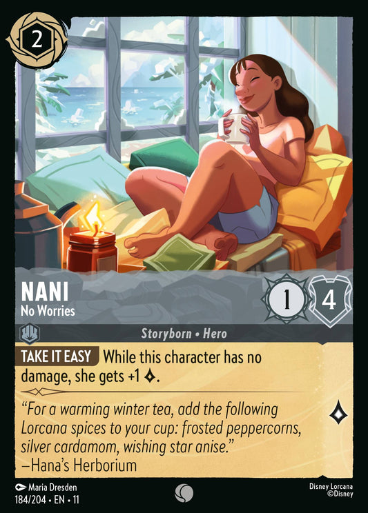 Nani - No Worries | Winterspell | 184/204 | Cold Foil
