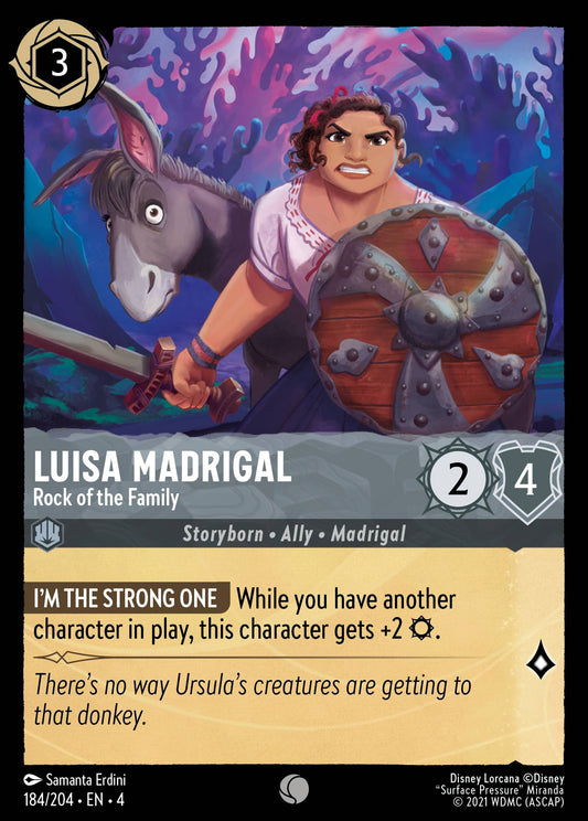 Luisa Madrigal - Rock of the Family | Ursula's Return | 184/204 | Normal