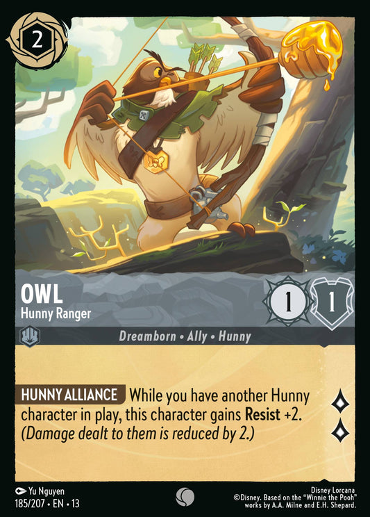 Owl - Hunny Ranger | Attack of the Vine! | 185/207 | Normal