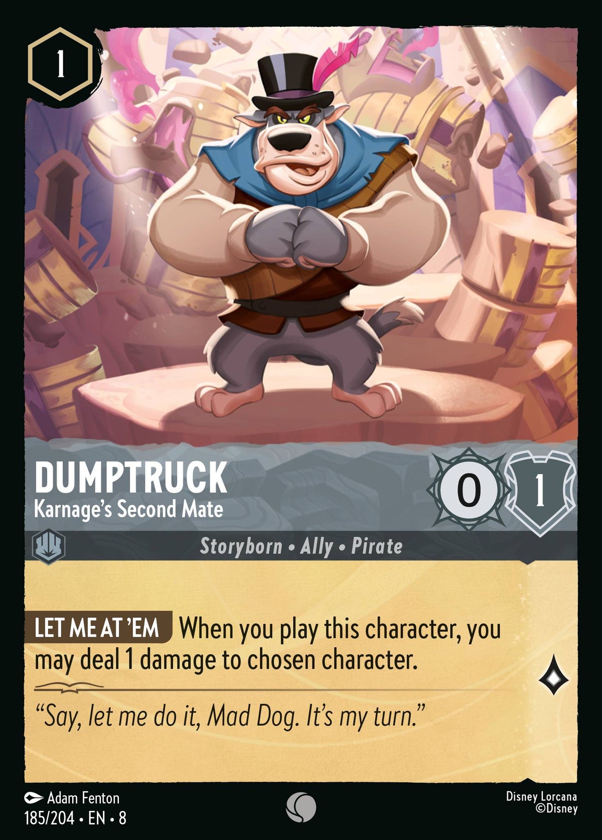 Dumptruck - Karnage's Second Mate | Reign of Jafar | 185/204 | Cold Foil
