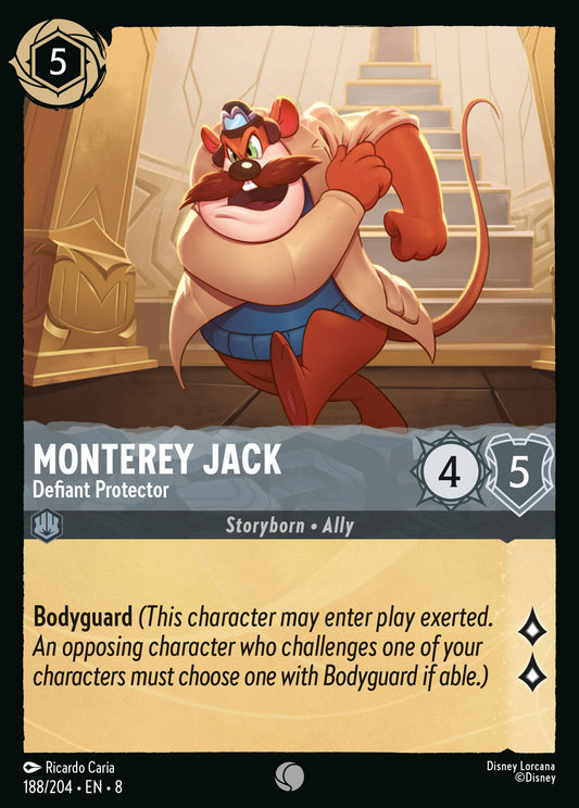 Monterey Jack - Defiant Protector | Reign of Jafar | 188/204 | Normal